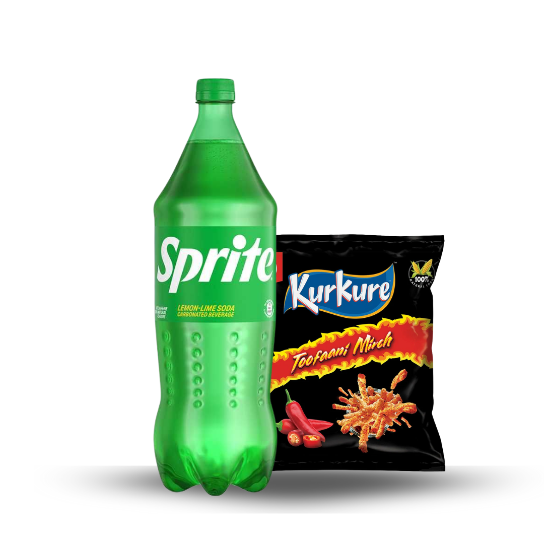 Sprite 1.5L with Kurkure Snack Combo | 30-Min Delivery in Gilgit